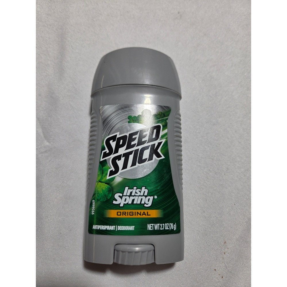 Speed Stick Irish Spring Original Antiperspirant Deodorant 2.7 oz Mens 24hr